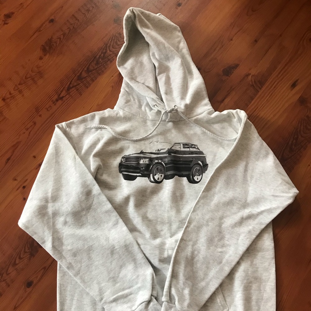 Hooded Sweatshirt Land Rover.  Size Small.  NWOT